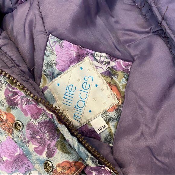 Vintage Floral Infant Pram Suit - Picture 6 of 6